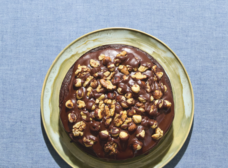 chocolade-appelmoescake