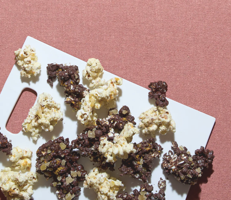 Popcorn clusters